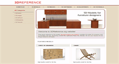 Desktop Screenshot of 3dreference.org