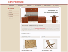 Tablet Screenshot of 3dreference.org